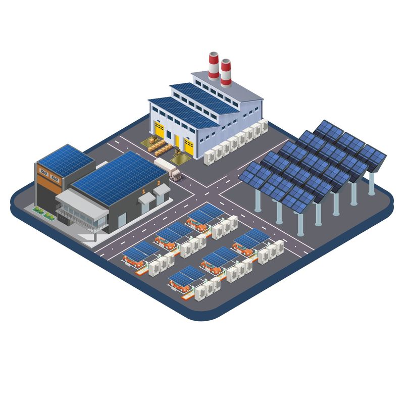 Sistema de armazenamento de energia por bateria Ess Sistema de bateria para resorts de luxo Hotéis
