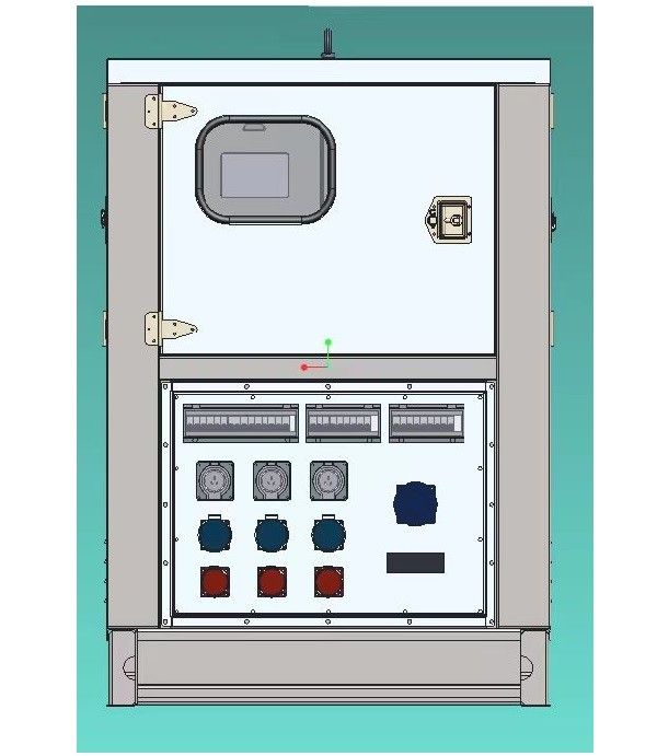 Dispositivo portátil de armazenamento de energia para aluguer 50hz 70kw 140kwh