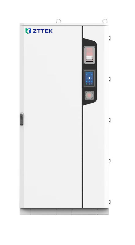 Bateria híbrida ESS para uso comercial e industrial carregada por painel fotovoltaico ou rede ou gerador diesel 60kw 198kwh